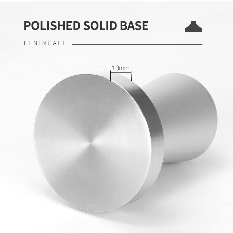 Coffee Press Tool Stainless Steel Based Solid Wooden Handle Coffee Tamper Set Material STAINLESS STEEL