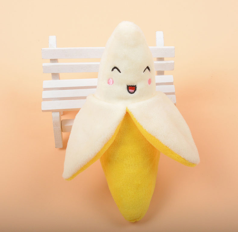 Légumes 7 Mâcher Jouer Jouets Pour Animaux De Compagnie Squeaky Chiot À Mâcher Squeaker Charlatan Poupée Sonore Jouet Simulation Créative Beignet Fournitures Pour Animaux de compagnie Chien Jouets: PT018