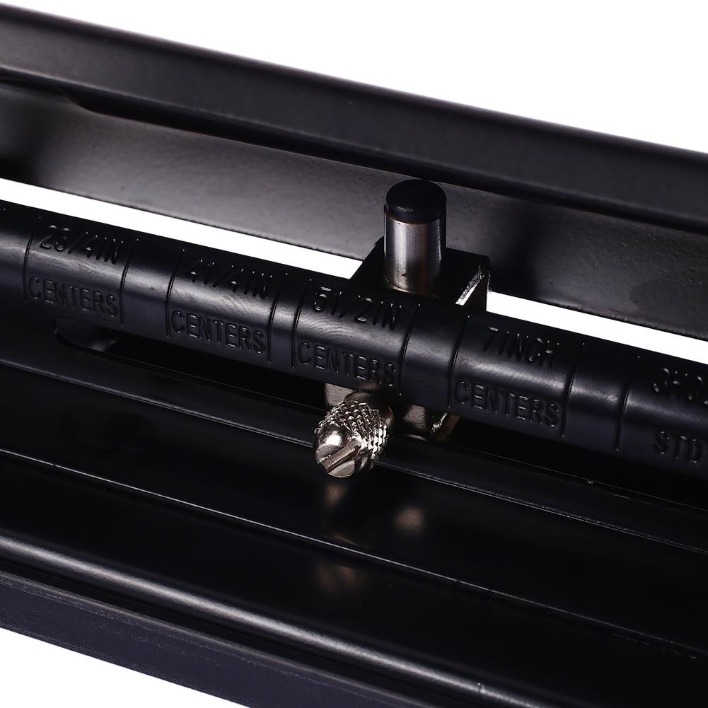 Paper Puncher Premium Portable 2/3 Holes Metal Perforator Album Loose-Leaf Hole Puncher Button Punching 7 Sheet Stationery