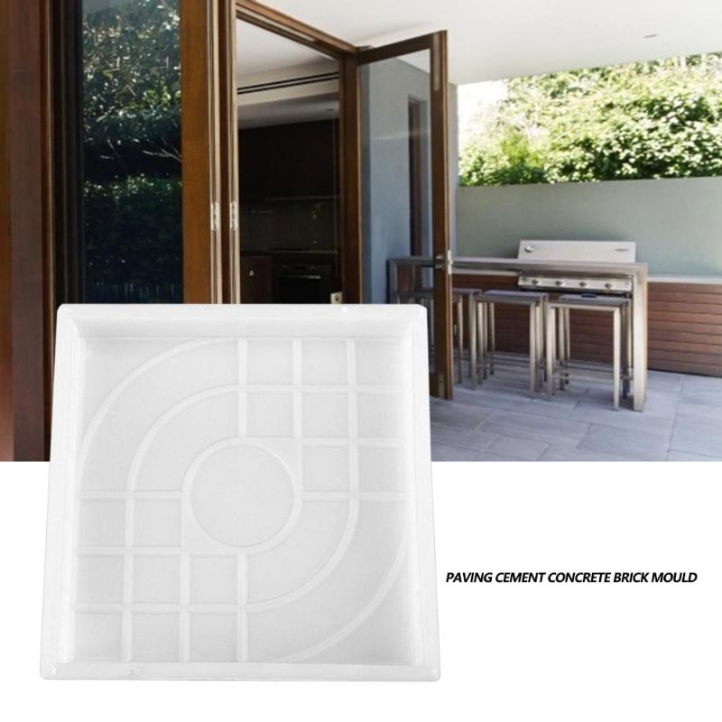 Jardin chaussée moule bricolage marche manuellement chemin de route propylène pavage ciment brique pierre béton moule outils de jardin