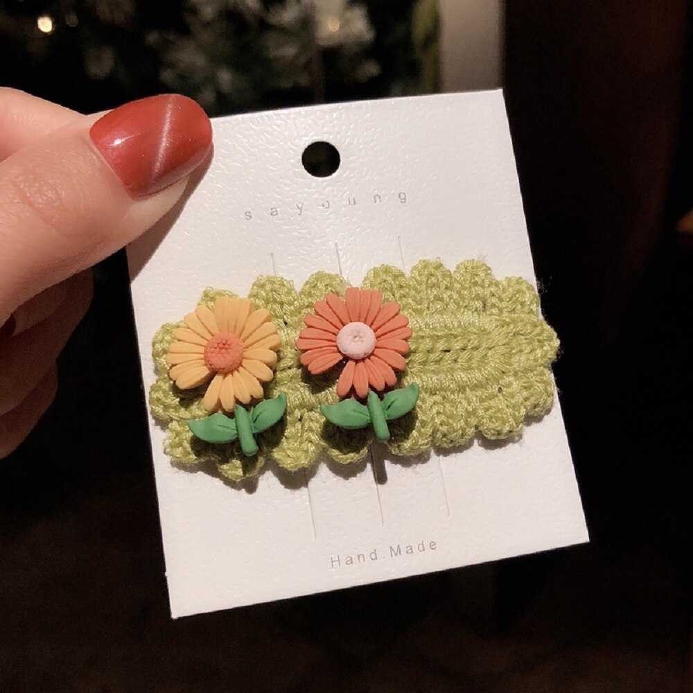 Pince à cheveux coréenne pour filles | Pince à cheveux BB bouclée, pince épingles à cheveux, mignonne fille femmes, barette bébé, accessoires pour cheveux: 1