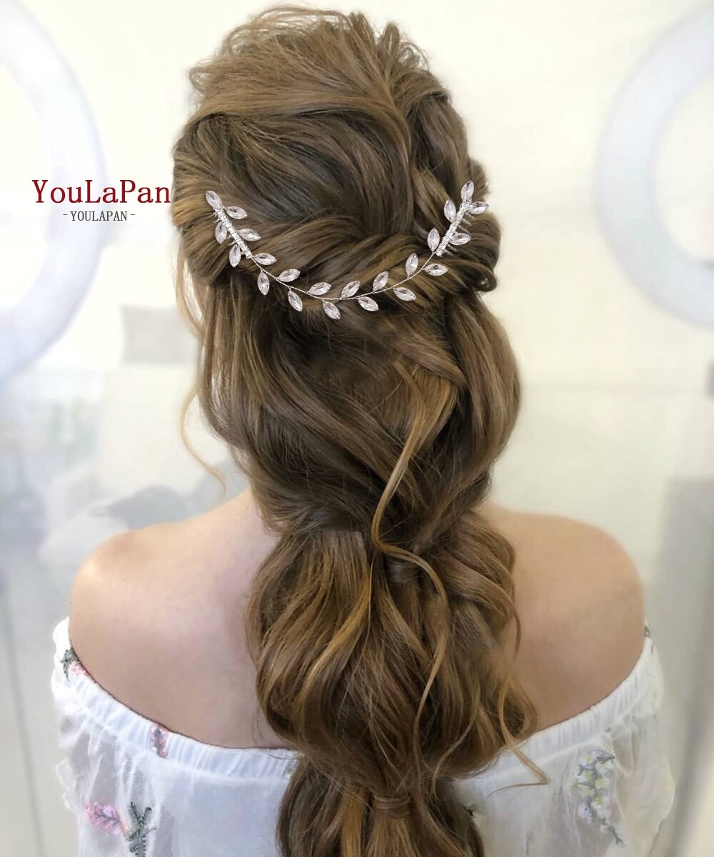 Youlapan HP09 Mode Bruid Bruiloft Haar Accessoires Kammen Prom Bruids Hoofddeksel Mariage Bruiloft Haar Clips