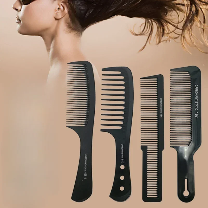 Peine de corte de pelo para hombre y mujer, peine de corte de pelo grueso de , peine de estilo de peluquería, cepillo de peluquería