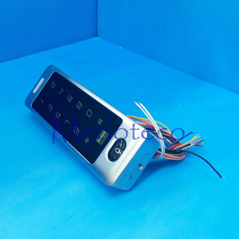 IP68 Waterproof Rfid Access Controller 125Khz EM Card Door Access Control Outdoor Metal Case touch keypad Access Control System