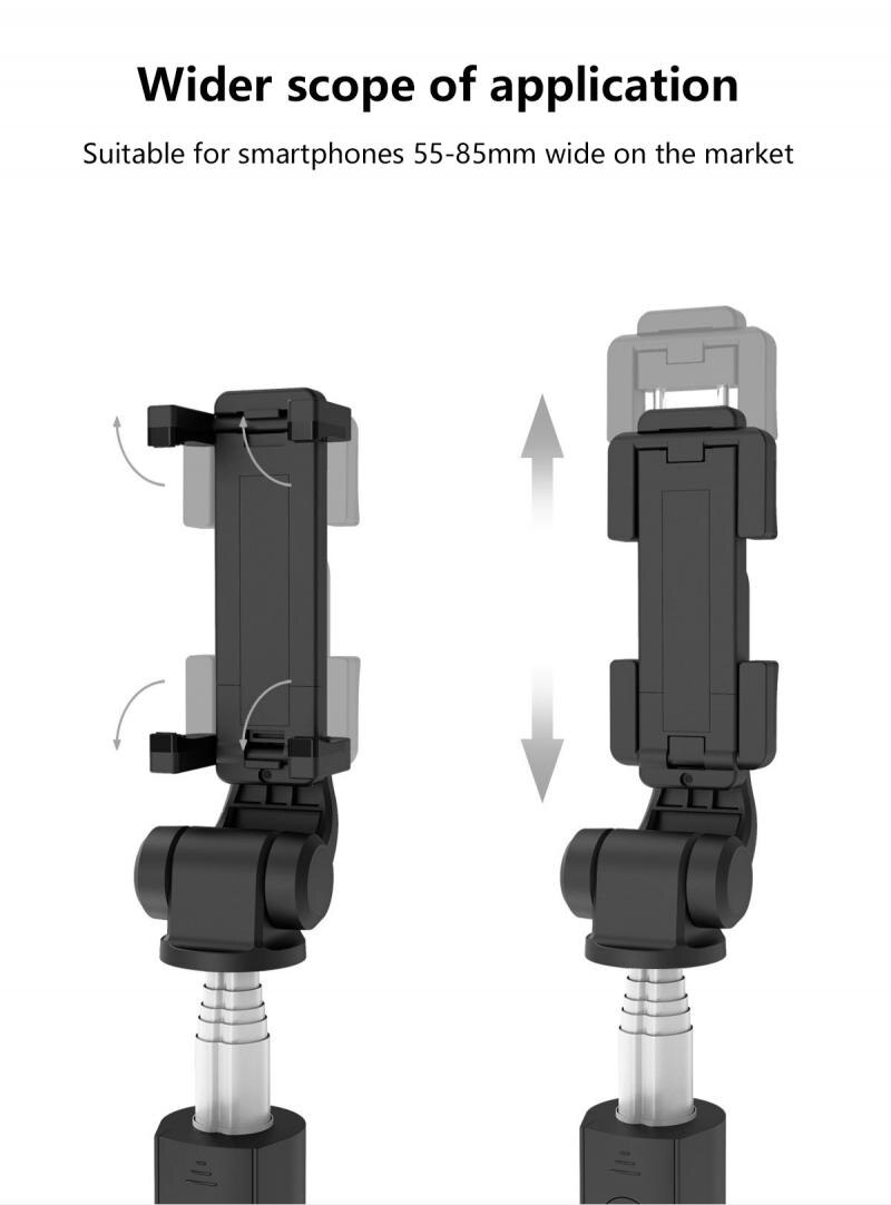 3 in 1 Erweiterbar Selfie Stock Monopod Stativ Drahtlose Bluetooth Selfie Stock Für iphone/Android/Huawei Faltbare Handheld