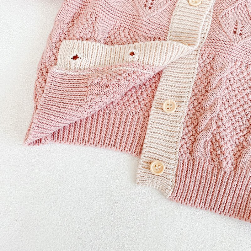 MILANCEL baby girl autumn clothes single breast baby boys sweater cute baby knitwear baby cardigans