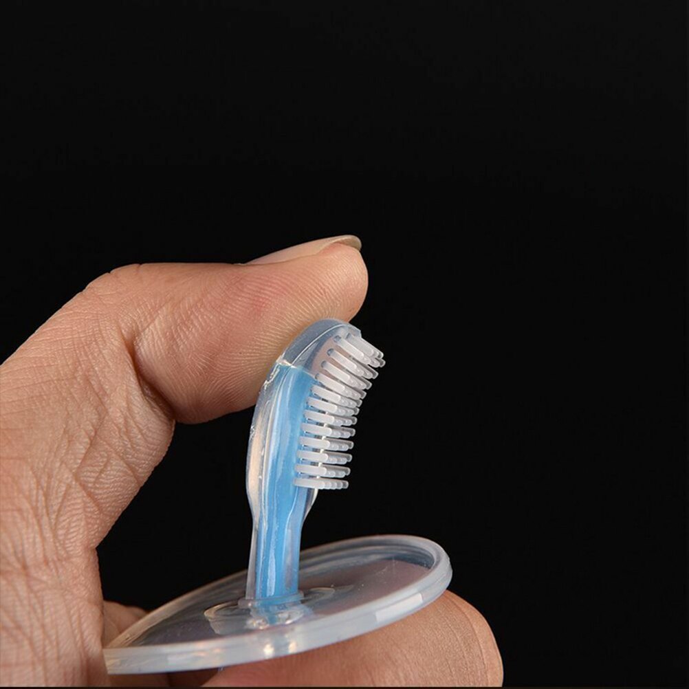 1 PC Bambini Molle Del silicone di Formazione Del bambino Spazzolino Dentale Igiene orale Spazzolino Da Denti Strumento Del capretto Del bambino spazzolino da denti bambino spazzolino da denti