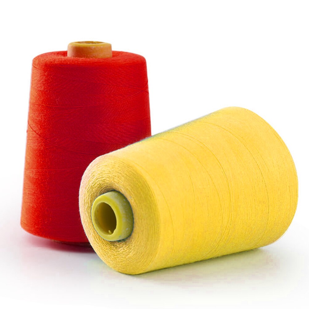 Quilting Machine Huge Spools Industrial Heavy Duty Polyester Home All Purpose Serger Cones DIY 8000 Yard Sewing Thread Textile