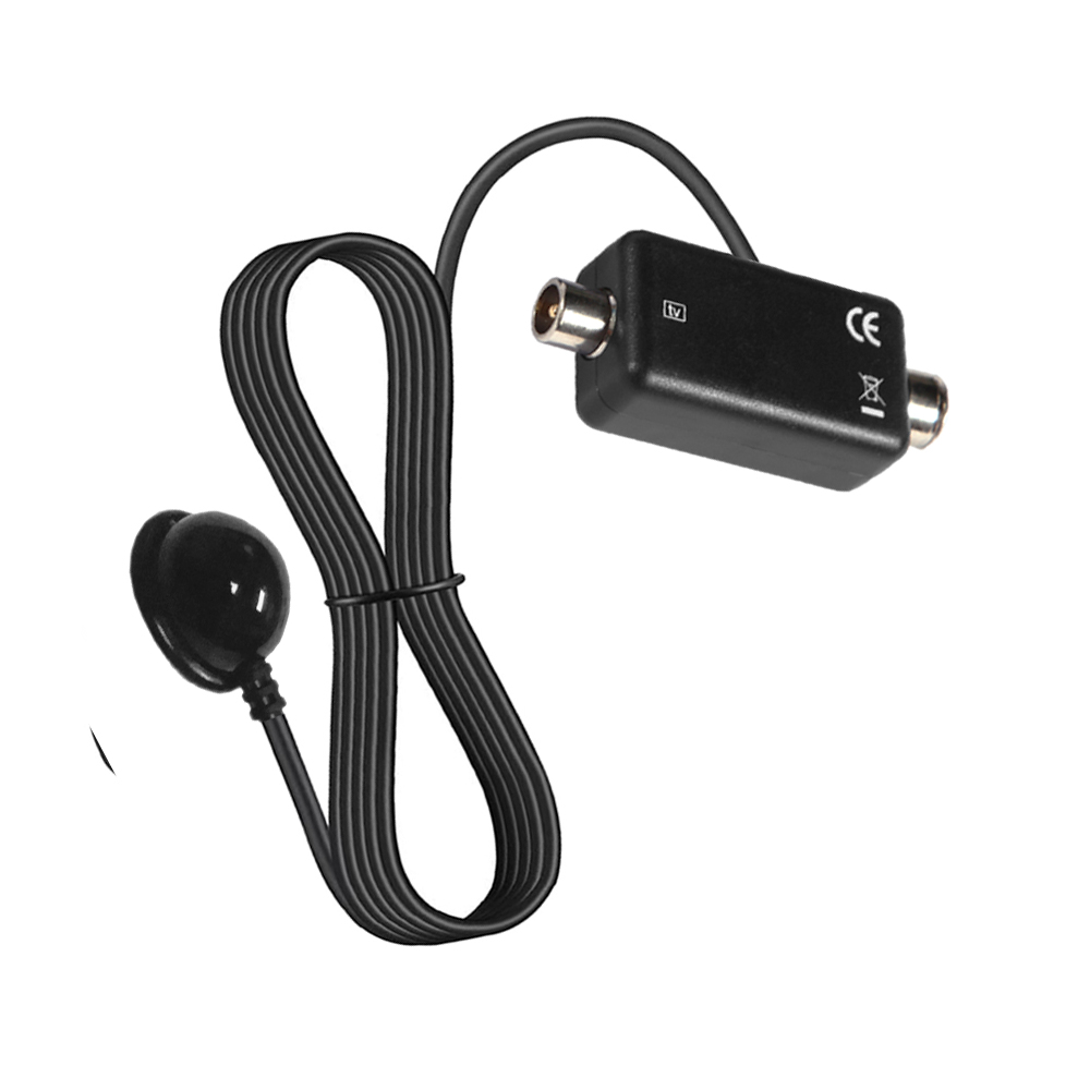 UHF TV LINK Modulator AV To RF Converter IR Extender With 21 Channel Display PAL/NTSC Optional Plastic