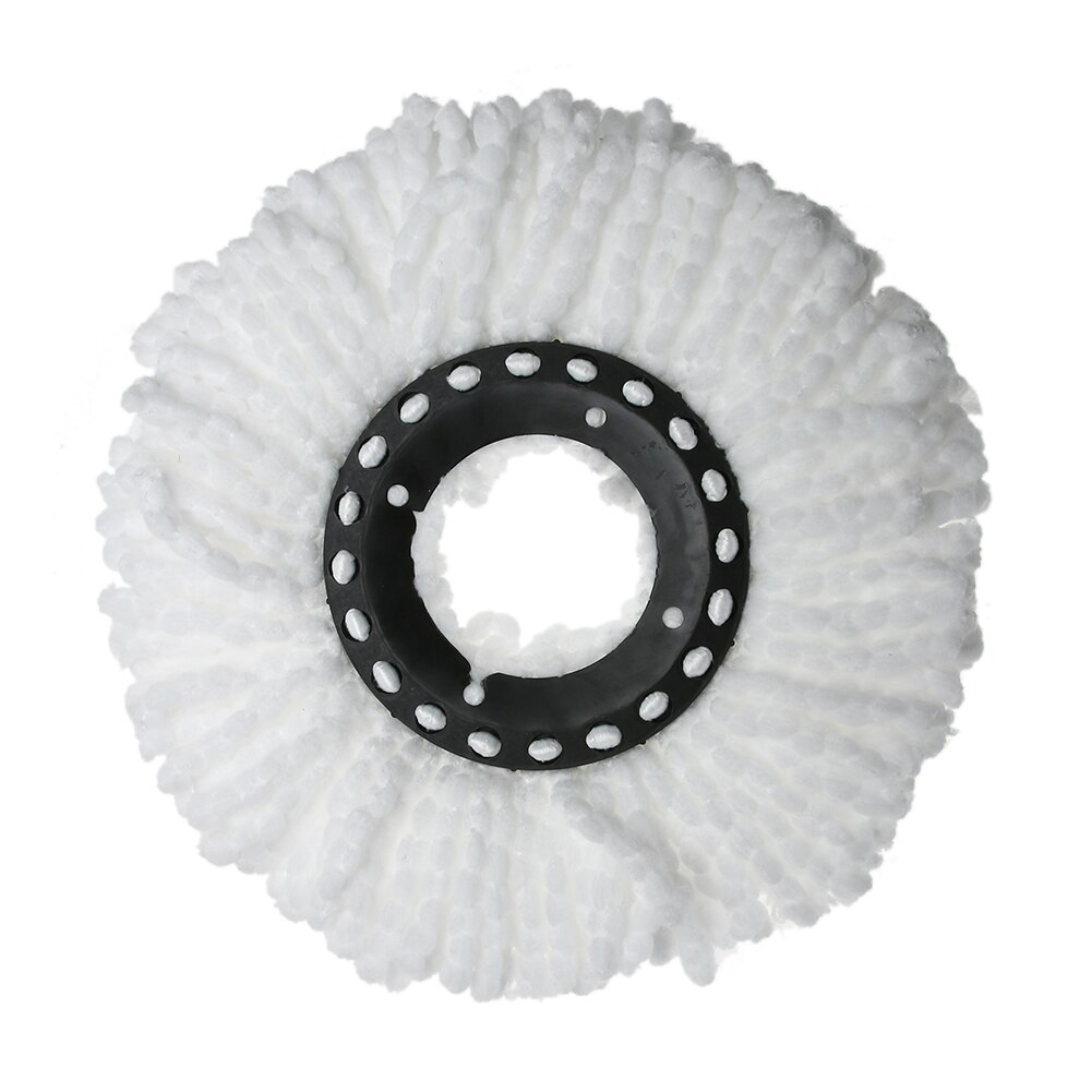 Replacement 360 Rotating Head Easy Magic Microfiber Spinning Floor Mop Head for Housekeeper Home Floor Cleaning Mop