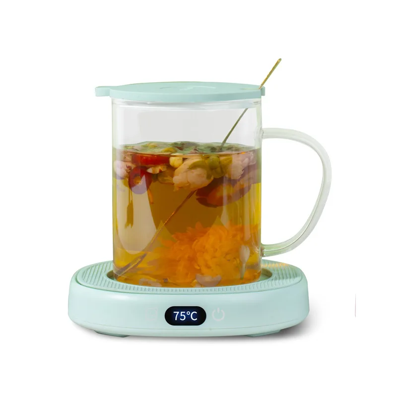 Xiaomi Coffee Mug Cup Warmer Milk Tea Water Cup Heating ElectricTemperature Adjustable Tea Maker Heater Warmer
