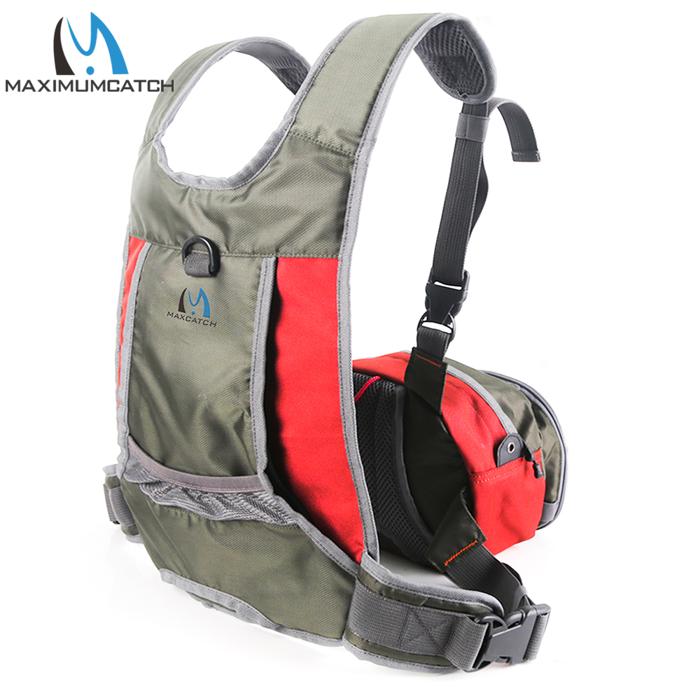 Maximumcatch KAH Light Weight Adjustable Fly Fishing Chest Pack Outdoor Multifunction Fishing Bag