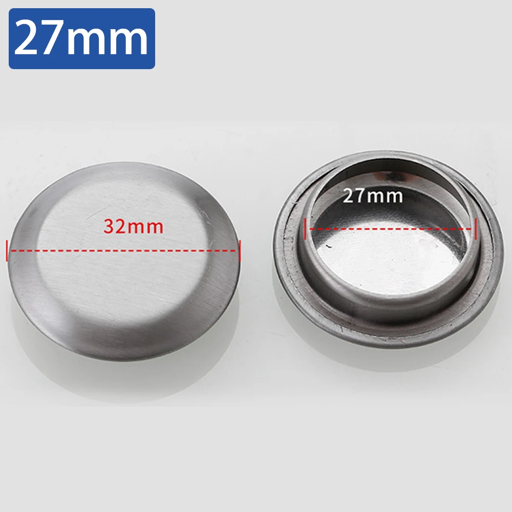 Stainless Steel Sink Plug Faucet Hole Cover Water Stopper Kitchen Drainage Seal Anti-leakage Basin Bathroom Tools 21mm,25mm,27mm: Rose / 76mm