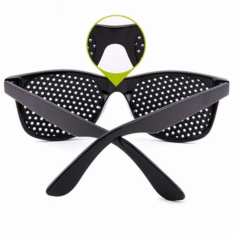 Vision Care Wearable Corrective Glasses Improver Stenopeic Pinhole Pin Hole Glasses Anti-fatigue Eye Protection Oculos De Grau