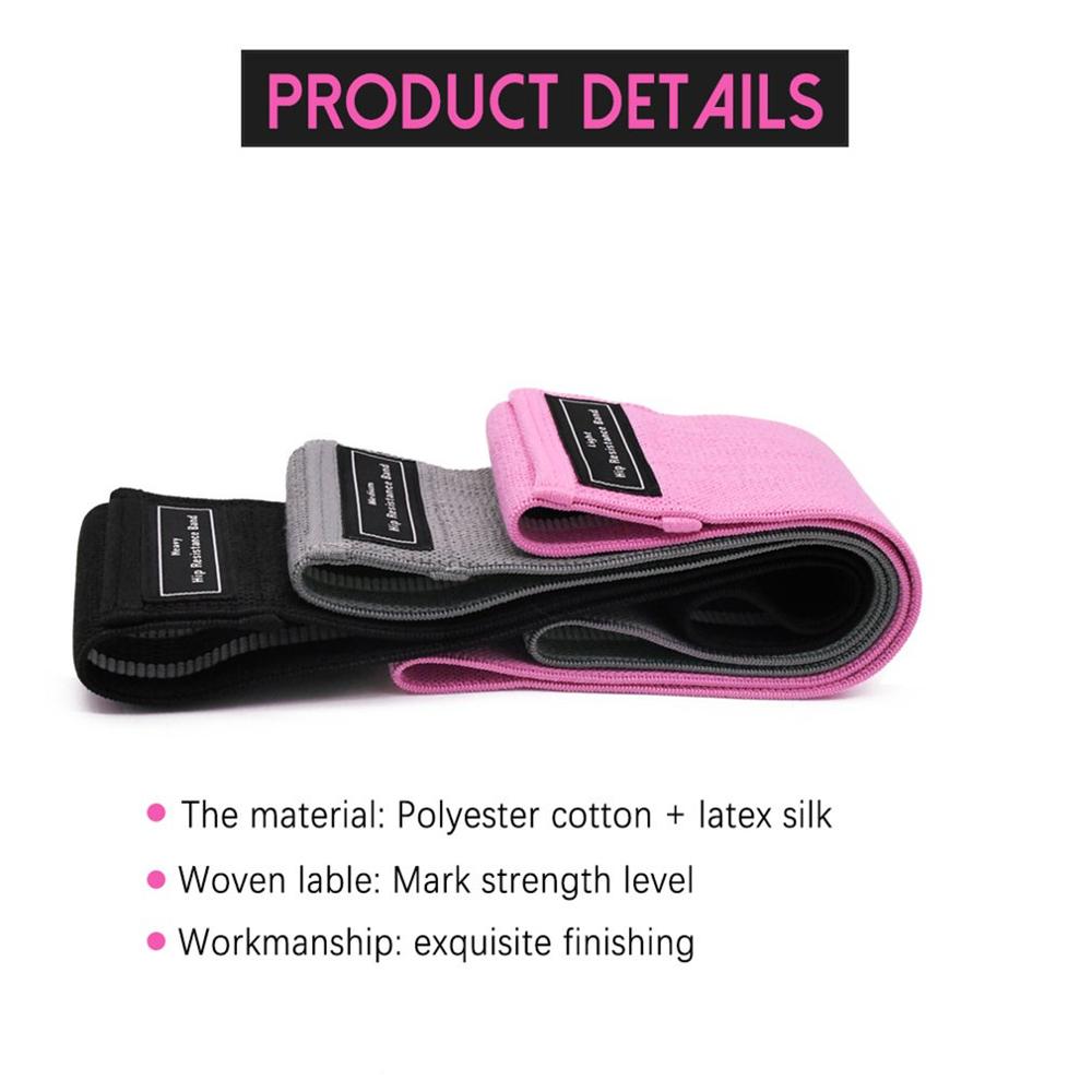 Weerstand Bands 3 Stuk Set Fitness Rubber Band Expander Elastiekjes Voor Fitness Oefening Band Thuis Workout Fitness Apparatuur