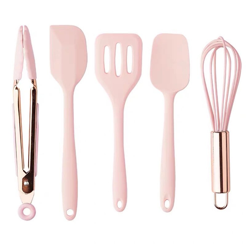 Kochen Silikon Spachtel Schneebesen Haushalt Hohe Temperatur Beständig Nicht-stick Pan Spachtel Backen Küche Gadgets 1PCS