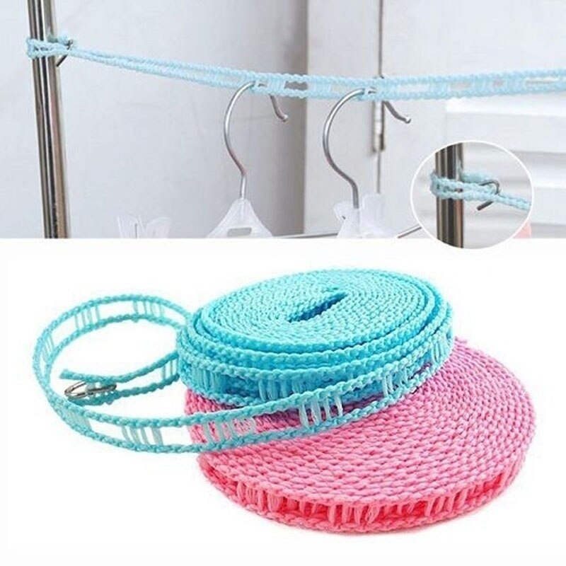 3m Clotheslines Outdoor Travel Business Clothesline Laundry Non-slip Washing Clothes Line Rope