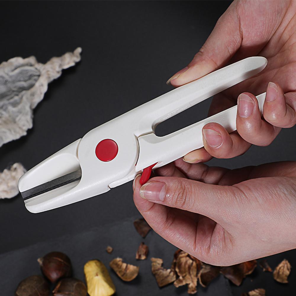 Nut Chestnut Opener Practical Chestnut Opener Clamp Chestnut Peeler Knife Walnuts Clip Nut Cracker Kitchen Splitter Tool