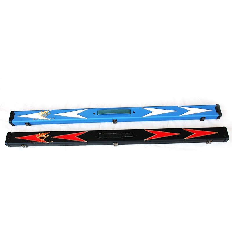 factory price leather wooden 3/4 Snooker Cue case