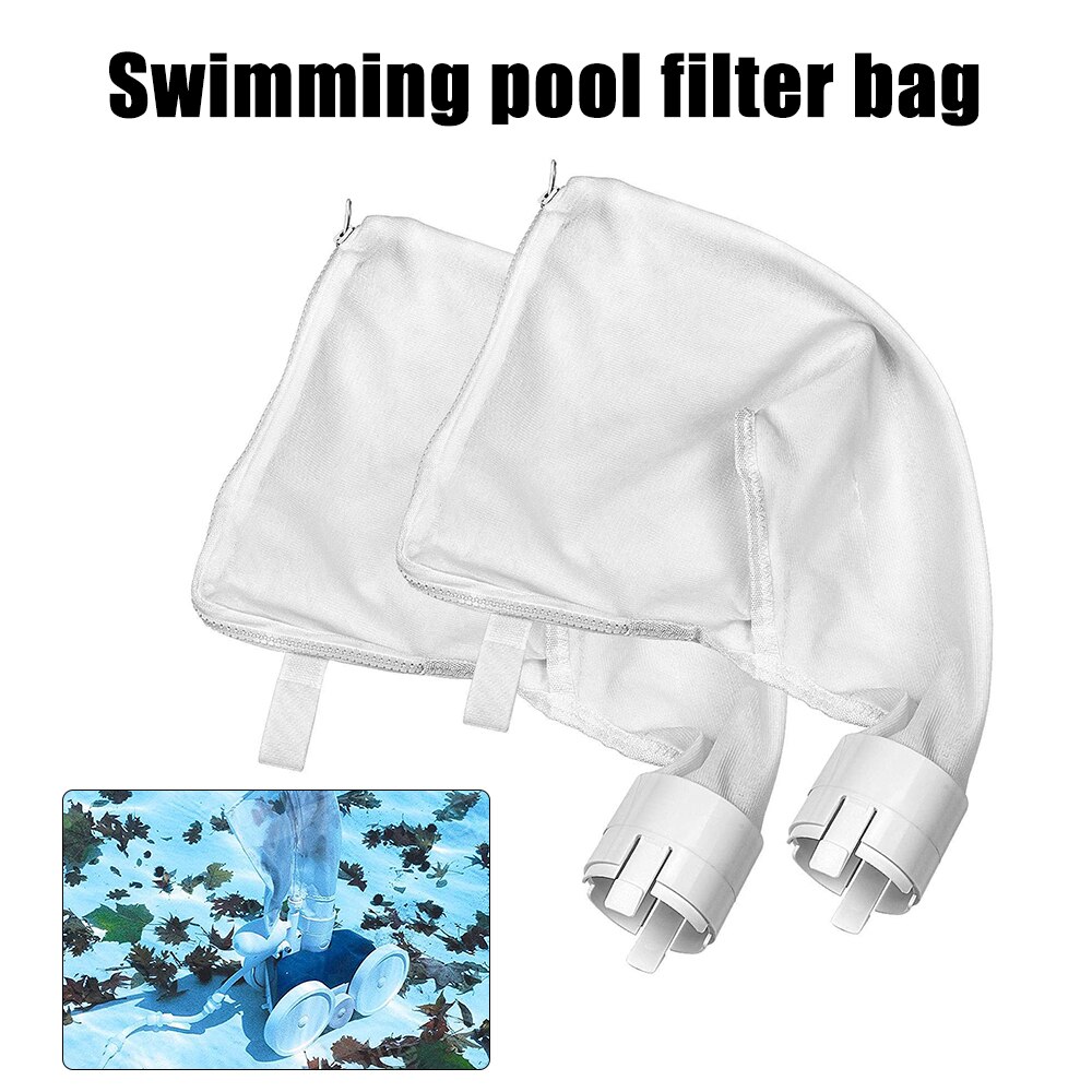 Pool Spa Part Zippered Bag Replacement For 360/380 Pool Cleaner All Purpose Filter Bag Pack of 2
