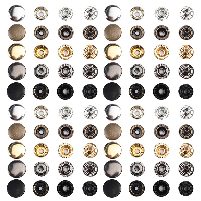 10 Set Metalen Ster Klinknagels 14mm Kledingstuk Klinknagels Lederen Klinknagels Studs en Spikes voor Lederen Craft Kleding Tassen Riemen Hond Kraag Schoenen (Bronze
