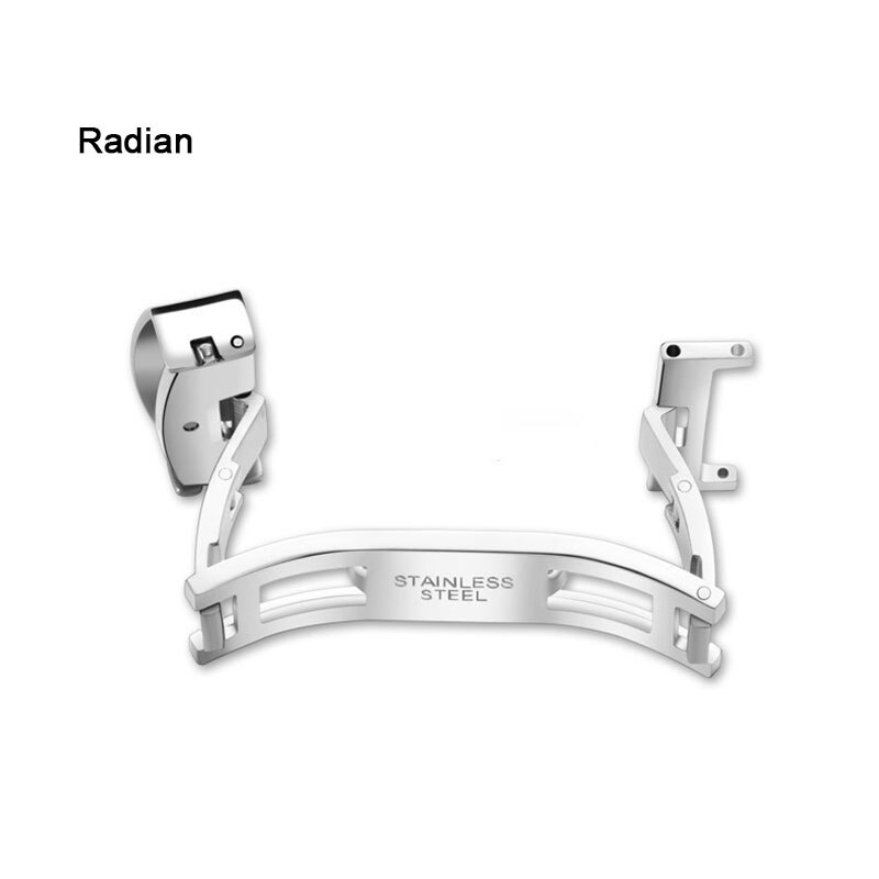 Uthai T05 Vlinder Deployment Gesp 316L Rvs Sluiting Dubbele Vouwen Voor Horloge Bands Strap 12 14 16 18 20 22 24Mm