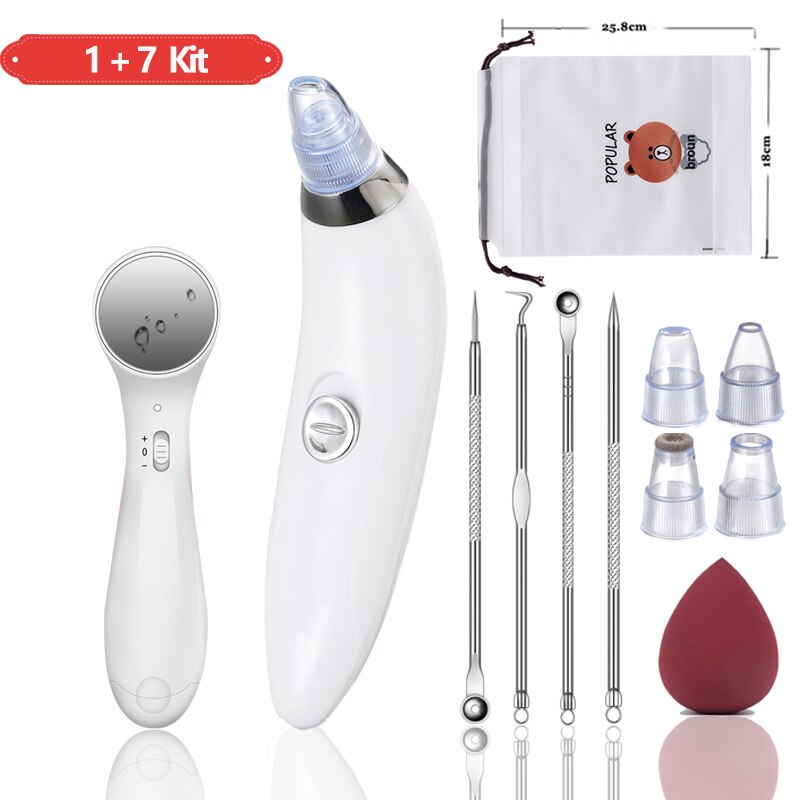 Blackhead Remover Facial Deep Cleansing Vacuum Acne Pore Cleaner pimple remover tools Removal Suction Facial Skin Care Machine