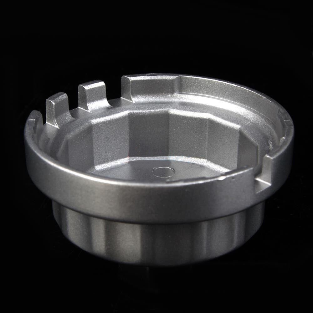 Chuang qian biltillbehör 64.5mm oljefilter skiftnyckel verktyg hus lock remover verktyg 14 flöjter för toyota 4 runner/highlander/rav 4