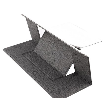 Cool Adjustable Laptop Stand Laptop Pad Adhesive Invisible Stands Folding Bracket Portable Tablet Holder For Laptop Tablet: 002