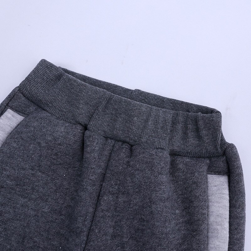 Winter Jungen Hosen für Baby Kinder Kind Sport Harem Hosen Warme Baumwolle Kleidung Anzahl Fleece Jogginghose 1-8 jahre