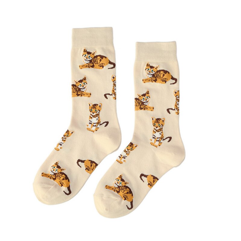 Calcetines tobilleros divertidos de algodón para mujer, medias de estilo japonés, Harajuku, Hipster, para monopatín: 6