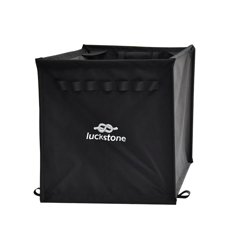 3 Kleur Nylon Opvouwbare Touw Opbergtas Vouwen Cube Rock Klimmen Arborist Gooi Lijn Touw Voor Camping Wandelen Accessoire: Blauw