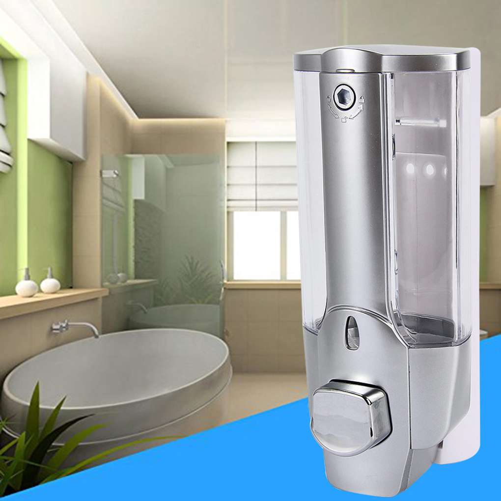Zeepdispenser Enkele Dubbele Hoofd Muur Douche Monteren Bad Wassen Lotion Zeep Shampoo Dispenser Voor Keuken Badkamer Tool