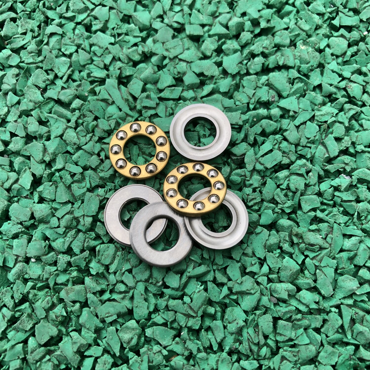 50pcs/100pcs Axial Ball Thrust Bearings F5-10M 5*10*4 miniature Plane thrust ball bearing 5x10x4 mm