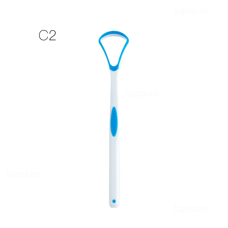 Raspador de lengua de doble uso, limpiadores reutilizables, cepillo de limpieza para la salud bucal, cuidado de higiene, cepillo de dientes, raspado de aliento fresco, 1 ud.: YELLOW