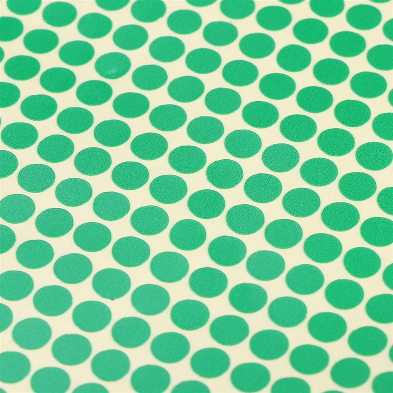 30 stücke 6mm Bunte Punkte Aufkleber Etiketten Klebstoff Druck Papier Punkt Etikett Klassifizierung markieren Aufkleber für Erwachsene freundlicher