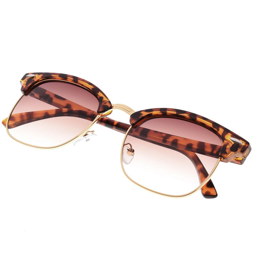 Kule briller årgang retro unisex solbriller damemerke menn solglass enkel stil reisetilbehør