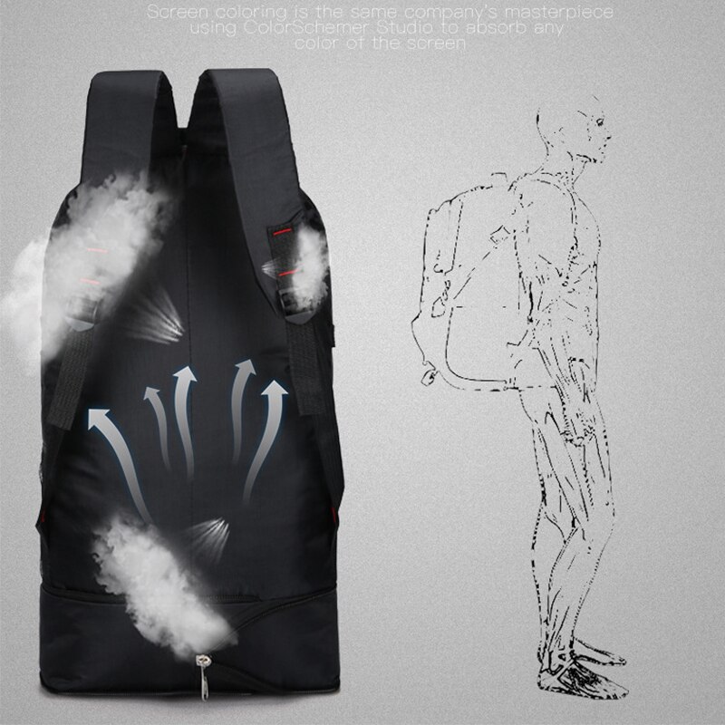 60L Waterproof Outdoor Travel Backpack Camping Trekking Bag for Man Woman Climbing Hiking Rucksack Fishing Cycling Backpack