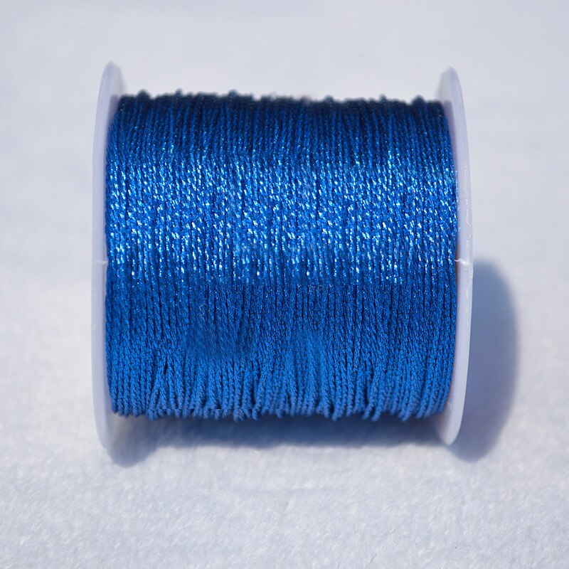 100m/ rullar färgglada rep för halsband armband garn tagg tofs att göra hantverk tråd smycken pyssel tillbehör bröllopsfest: 8