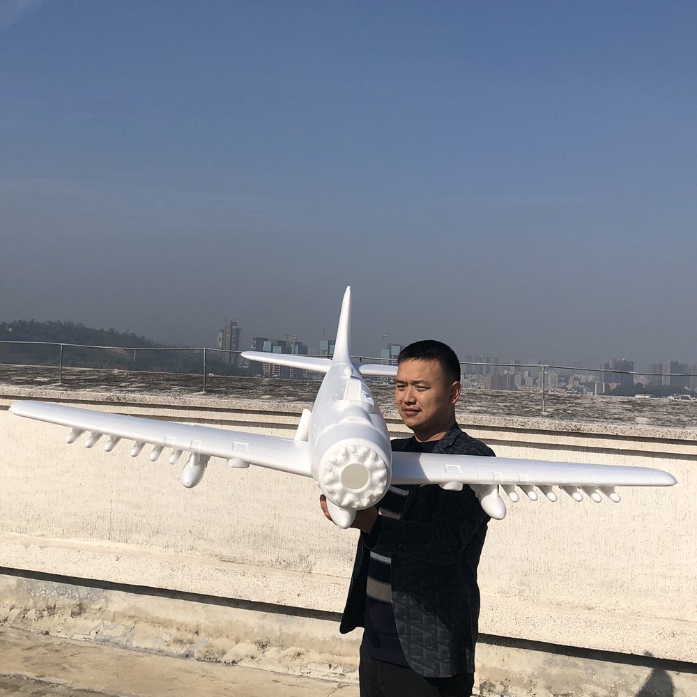 EPO white 1600mm wingspan A-1 A1 RC Airplane warbird