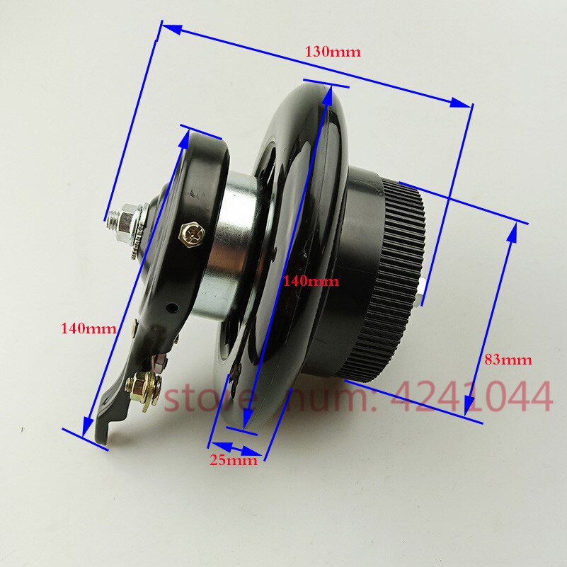 6 inch 140mm Pu solid wheel with Drum brake kit for small surf electric scooters rear wheels 6 inch wheels