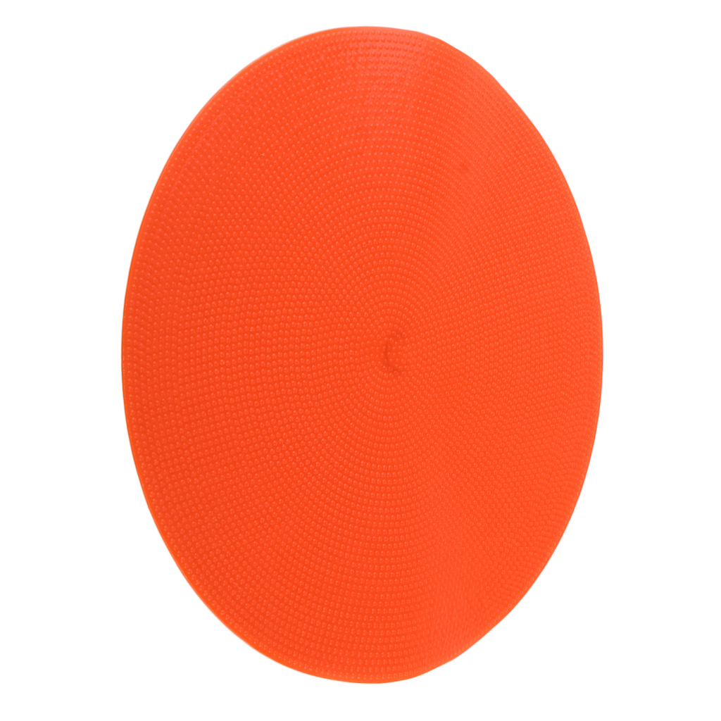 Spot Markers Flat Cones Soccer Basketball Sports Classroom Sit Circles Anti Skid Landmarks Soccer Training Flat Field Cones Floo: Orange