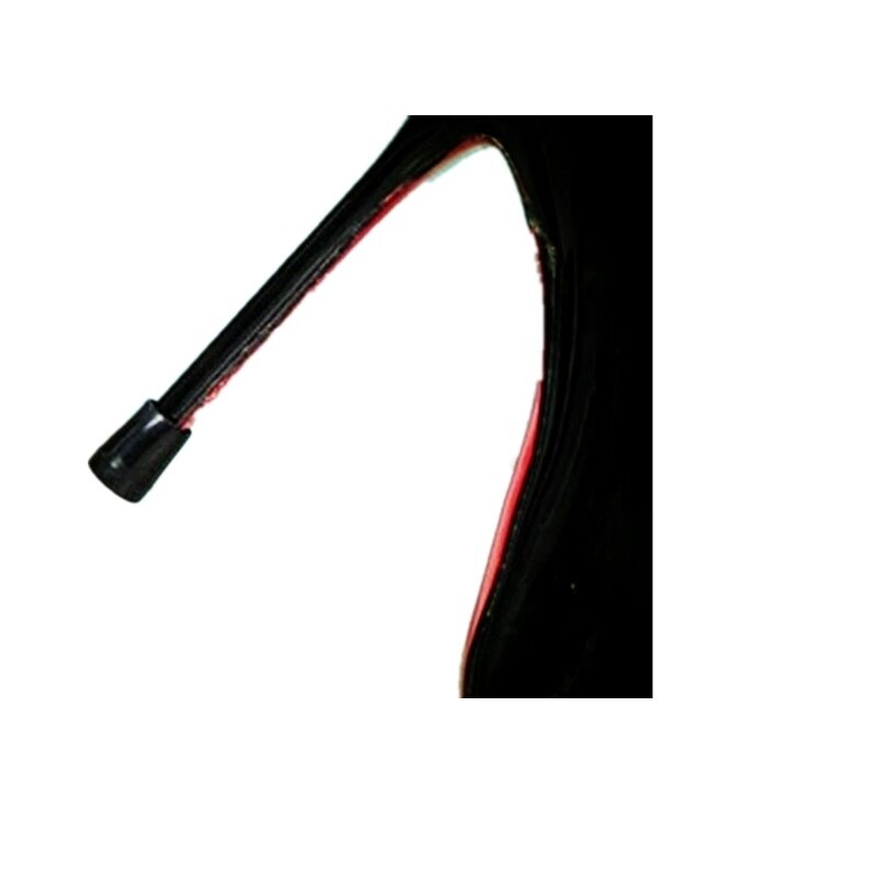 5 pares XS S M L XL protectores de tacón alto tacones de aguja estilo latino baile cubre tacón tapones antideslizante de silicona de Heeler para la boda