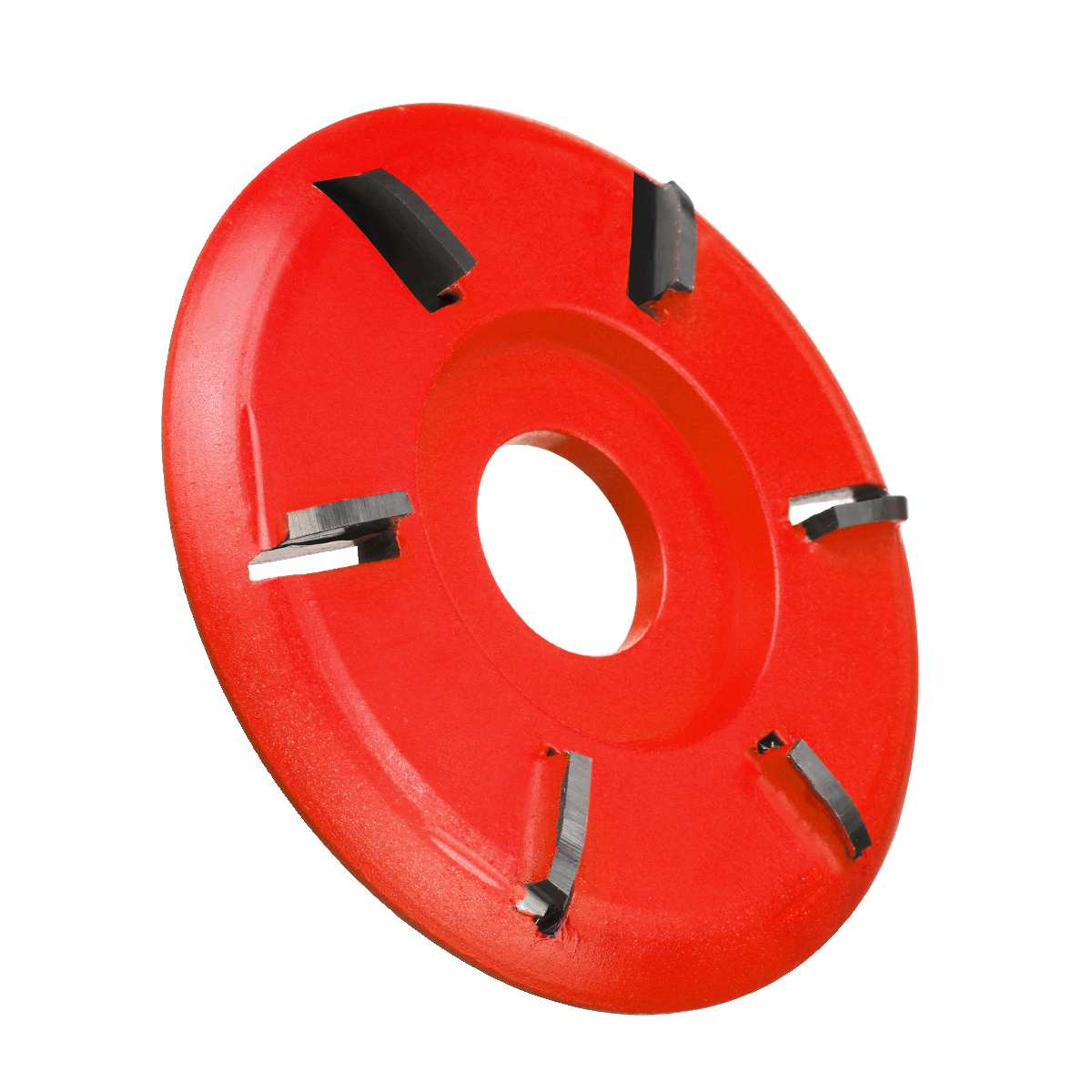 90 Mm Power Houtsnijwerk Disc Voor 22 Mm Hoek Grinder Tool Frees Thee Lade Blade Zes-Tand houtbewerking Turbo Disc Grinder: Arc red