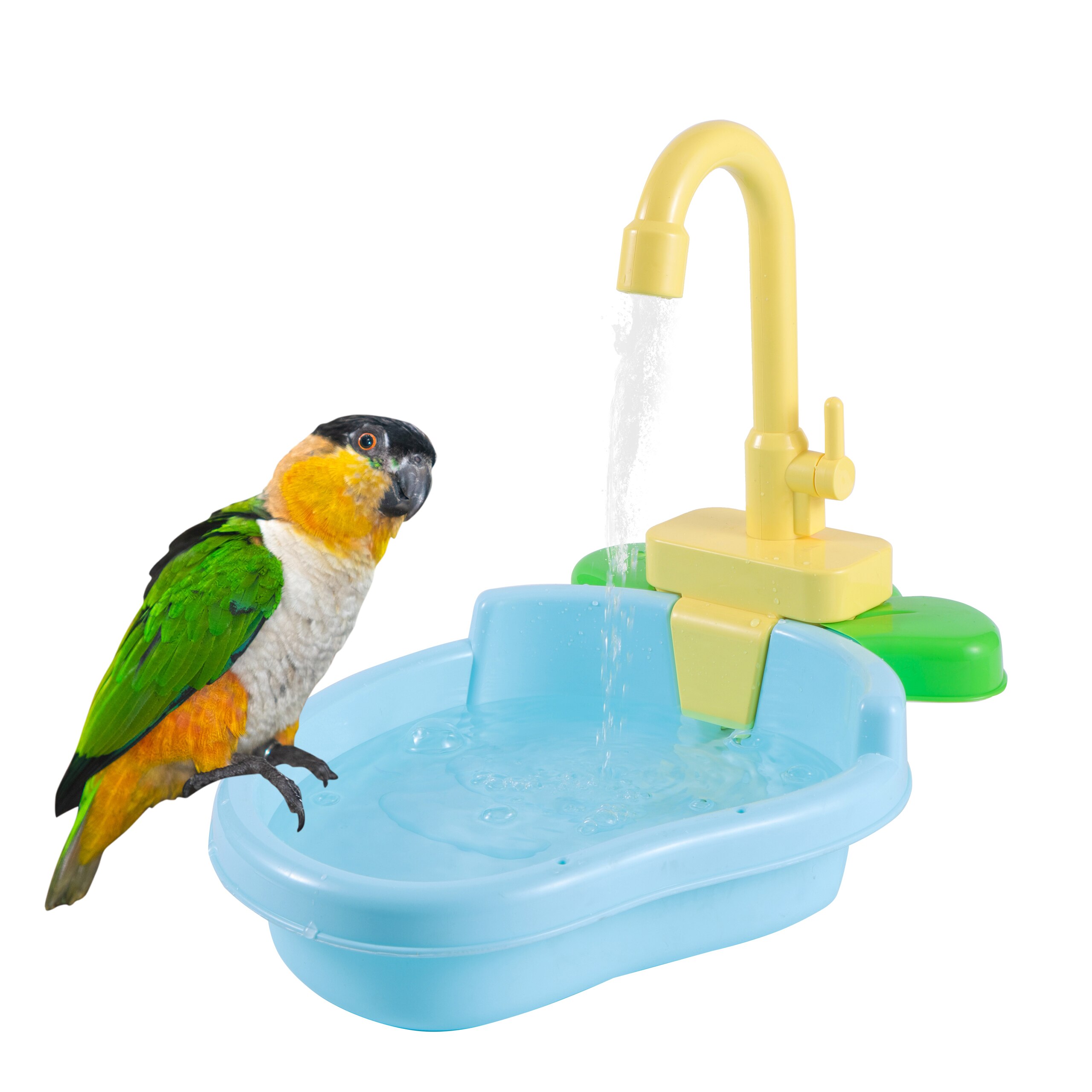 Papegaai Baars Douche Huisdier Vogel Bad Kooi Bassin Papegaai Bad Wastafel Papegaai Douche Kom Vogels Accessoires Papegaai Speelgoed Vogel Bad 1Pc