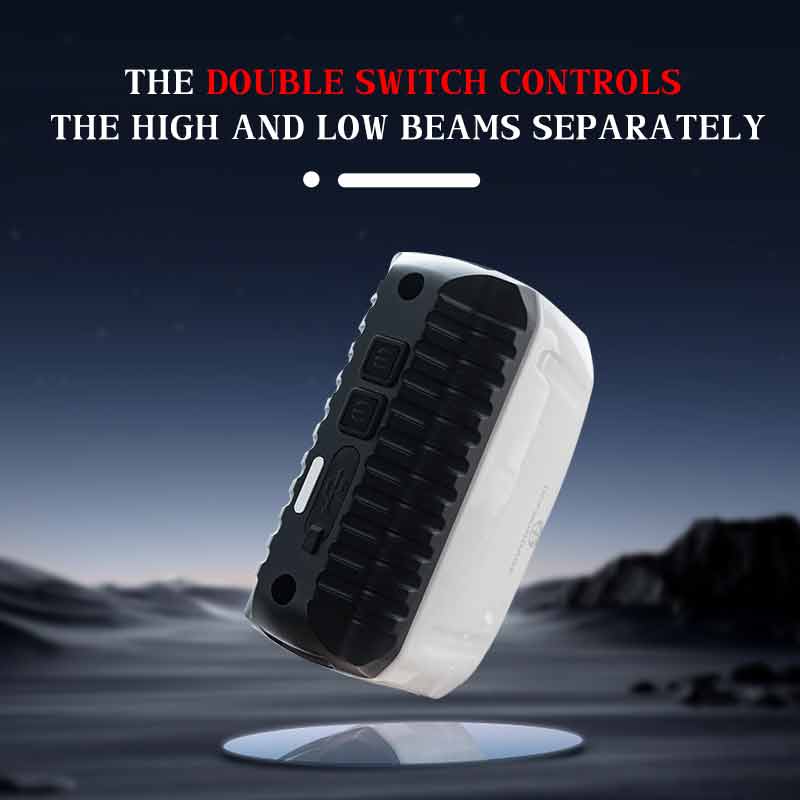 OFFBONDAGE luz delantera de la bicicleta 1000LM faro de bicicleta linterna impermeable USB TYPE-C carga MTB accesorios de lámpara de Ciclismo de Carretera