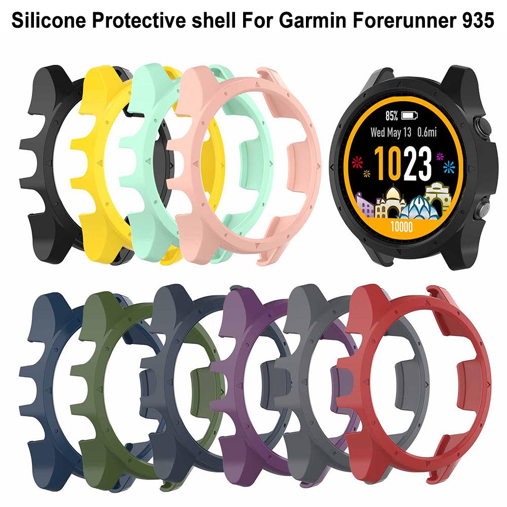Silicone Protector Case Cover Shell Beschermende Shell Voor Garmin Forerunner 935 Smart Horloge Beschermende Behuizing