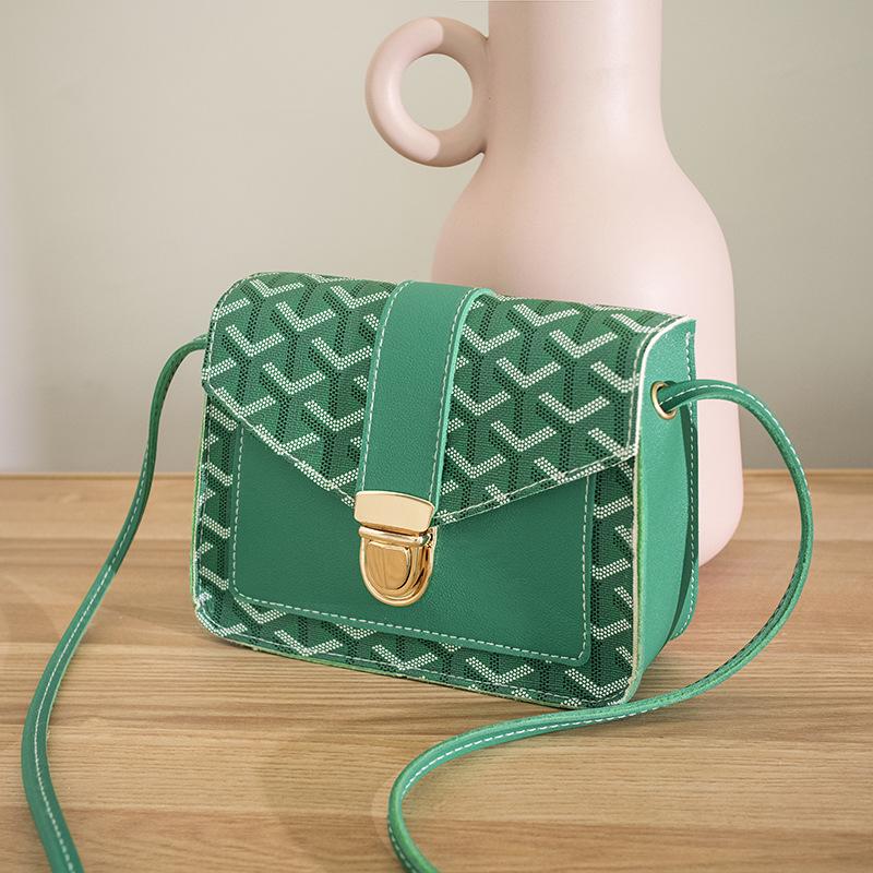 Mini Bag For Women Travel Crossbody Bags Korea Style Simple Messenger Bags PU Leather Lock Shoulder Bags