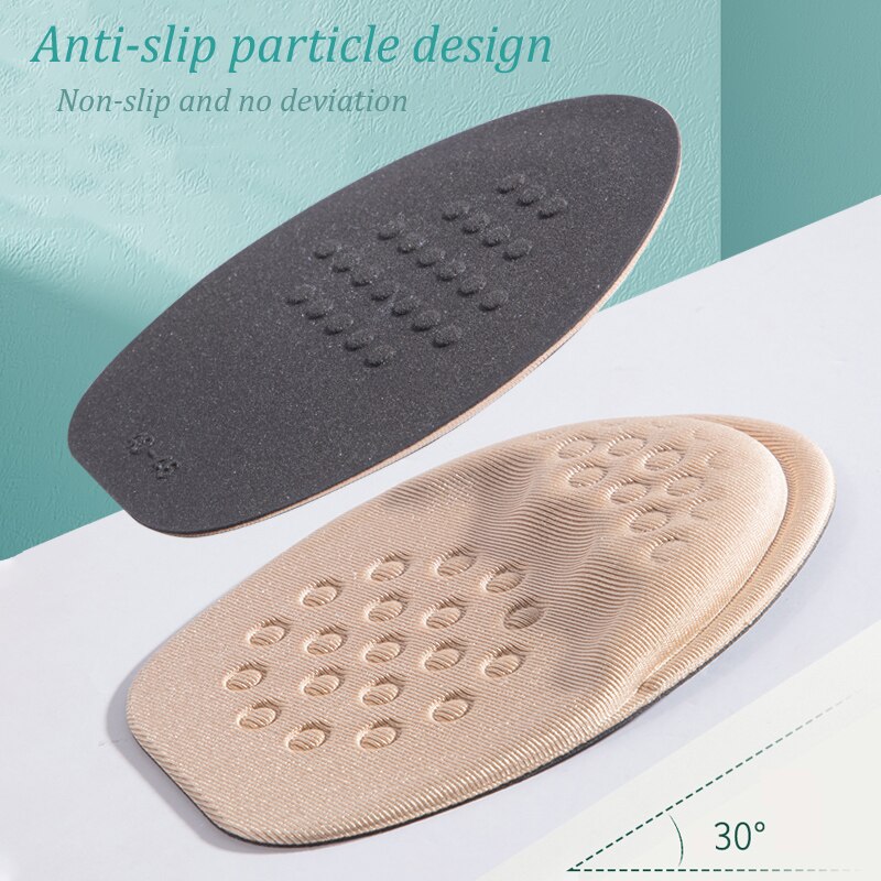 1 paar Einlegesohlen für Schuhe Einsätze Vorfuß Einsatz Sohle Kissen Reduzieren Schuh Größe Füllstoff Frau High Heels Schmerzen Relief Schuh pads