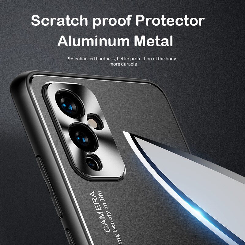 Aluminiowa metalowa obudowa robić Oneplus 9 zawodowiec Coque odporna na wstrząsy wytrzymałe opancerzenie osłona obiektywu aparatu pokrywa dla jeden plus 9 etui na telefon luksus